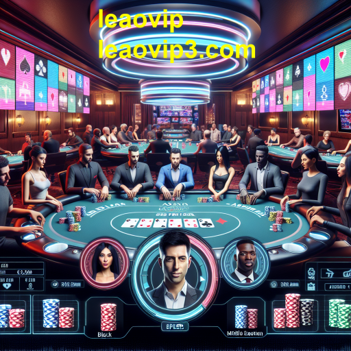 Descubra o Poker Room no Leaovip: diversão e emoção garantidas!
